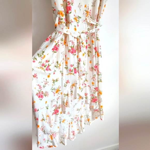 🆕 Floral Wrap Dress - Picture 6 of 6